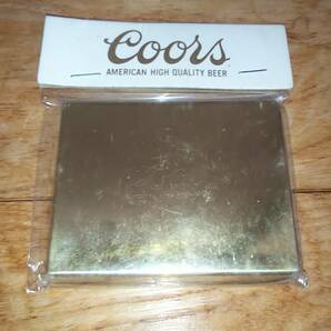 Coors 1980～90年代 ノベルティ ミニミラー 鏡 未開封 希少の画像1