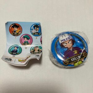 【新品未開封】くら寿司×ドラゴンボール超 コラボ クリリン 缶バッジ