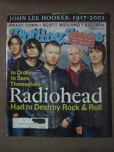 Rolling Stone Magazine Issue No. 874 August 2, 2001　英語版　 ◆ ジャンク品 ◆