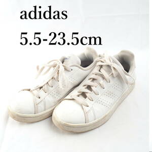 LK6851*adidas*アディダス*ジュニアスニーカー*5.5-23.5cm*白