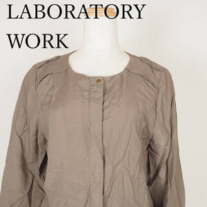 L0503*LABORATORY WORK*ラボラトリーワーク*レディースアウター*サイズM*カーキ*