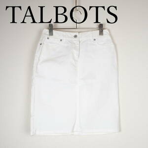 L0639*TALBOTS*タルボット*レディーススカート*サイズ4*白