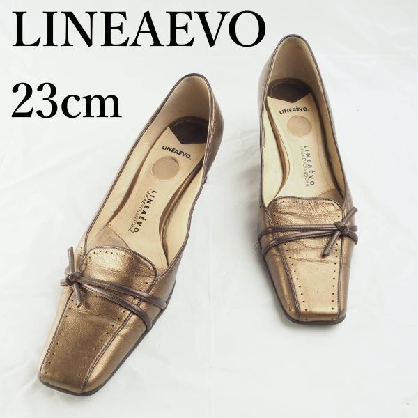 韓国ファッション - LINEAEVO パンプス クリーム色 本革 新品未使用