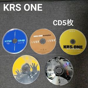 krs-one cd 5枚セット　洋楽　hiphop krsone