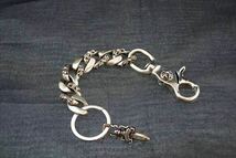 ◆ CHROME HEARTS / クロムハーツ 【 CLIP CHAIN FANCY 】ロングファンシーリンク クリップ キーリング インボイス現本付 136689_画像2