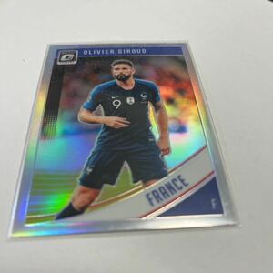 ★2018-19PANINI DONRUSS オリヴィエ・ジルー　　　　フランス 　silver prizm★即決