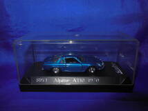 1/43　入手困難　SOLIDO　ルノー　アルピーヌ　A110　青　RENAULT　ALPINE　A110　フランス製　MADE IN FRANCE_画像2