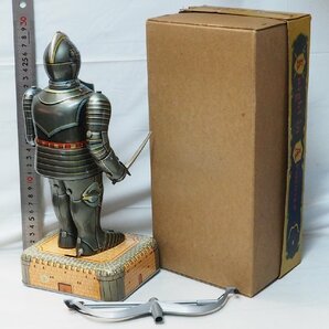 増田屋【Knight in Armour TARGET GAME ナイト イン アーマー ターゲット ゲーム】当時物ブリキTIN TOYマスダヤMODERN TOYS【箱付】0505の画像5