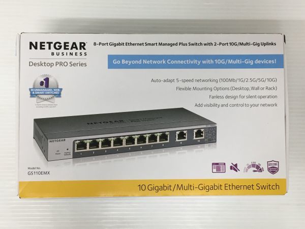 NETGEAR GS108PE-300JPS 買い保障できる 家電・スマホ・カメラ