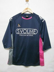 SVOLME スボルメ ラグラン Tシャツ M 紺 b16271