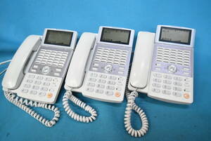 HITACHI/日立　ビジネスフォン電話機/30ボタン標準電話機3台セット 【NYC-30iA-SD】　◆M-810(0325)◆