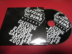 CAFFEINE BOMB RECORDS SAMPLER 2008 ★FAITH/POP DISASTER/VIBEDRED/NEUTRAL/CRAZY HiTMAN/HEAR FROM HERE/the studs/Cleave/SNORT/Clutch