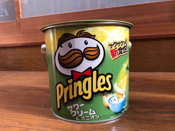 プリングルス お菓子缶(缶のみ)