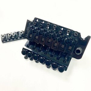 【★希少★7弦用★】FLOYDROSE Tremolo 7Strings Black BR-7 フロイドローズ トレモロユニット BLACK ブリッジ Floyd Rose