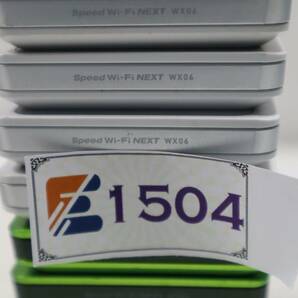 E1504(2) & L UQ Speed Wi-Fi NEXT WX06 (NAD36) モバイルルーター 本体のみ 10個セットの画像6