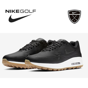 26cm ナイキ エアマックス １ G ゴルフシューズ　 ブラック ホワイト ガム NIKE AIR MAX 1 GOLF Black/White/Gum