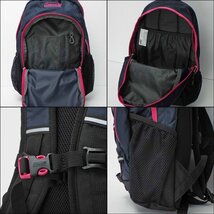 新品 COLEMAN コールマン 日本正規品 WALK HOLIC 15 軽量 バックパック 15リットル ネイビー ピンク リュック バックパック デイパック_画像5