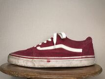 VANS OLD SKOOL SUEDE バンズ オールドスクール スエード 廃盤カラーリング シューレース 新品交換 ERA エラ USA アメリカ企画_画像5