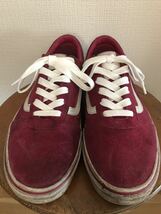 VANS OLD SKOOL SUEDE バンズ オールドスクール スエード 廃盤カラーリング シューレース 新品交換 ERA エラ USA アメリカ企画_画像1