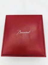 Baccarat バカラ ハート ネックレス チョーカー 赤 925 箱有 中古品_画像8