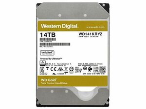 新品 WD141KRYZ Western Digital WD Gold SATA 6Gb/s 512MB 14TB 7,200rpm 3.5inch ハードディスク 内蔵型 ID001 送料無料