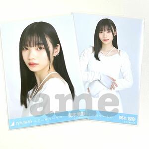 《乃木坂46》公式グッズ 岡本姫奈　生写真 2枚 セミコンプ　ここにはないもの 2023 ヨリチュウ