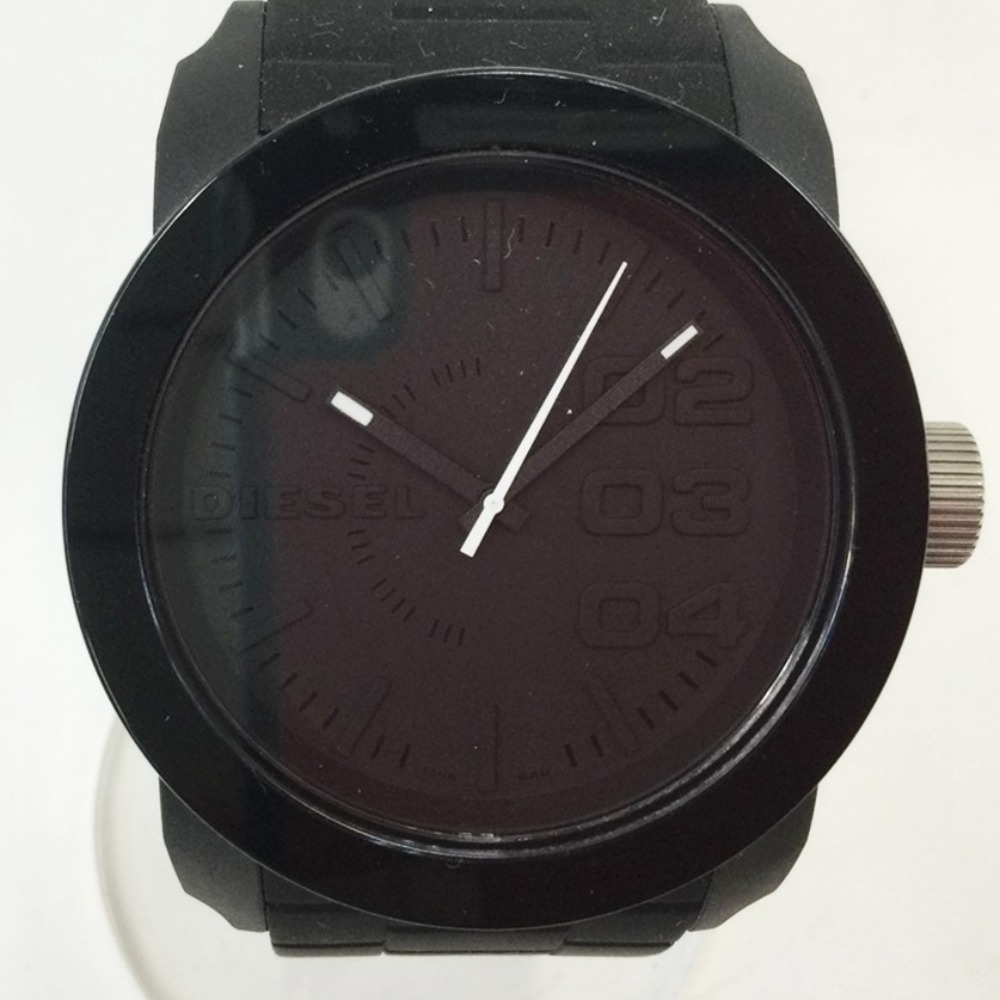 スノーブルー 〇〇DIESEL ディーゼル 腕時計 DZ-1437 ブラック - 通販