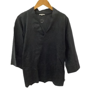 ♪♪ SOU・ＳＯＵ カットソー SIZE M メンズ GIBAO 風靡 ブラック やや傷や汚れあり