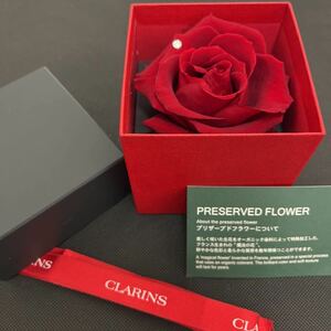 PRESERVED FLOWER プリザードフラワー CLARINS クラランス アンティーク アクセサリー オシャレ コレクション　（管理S21）