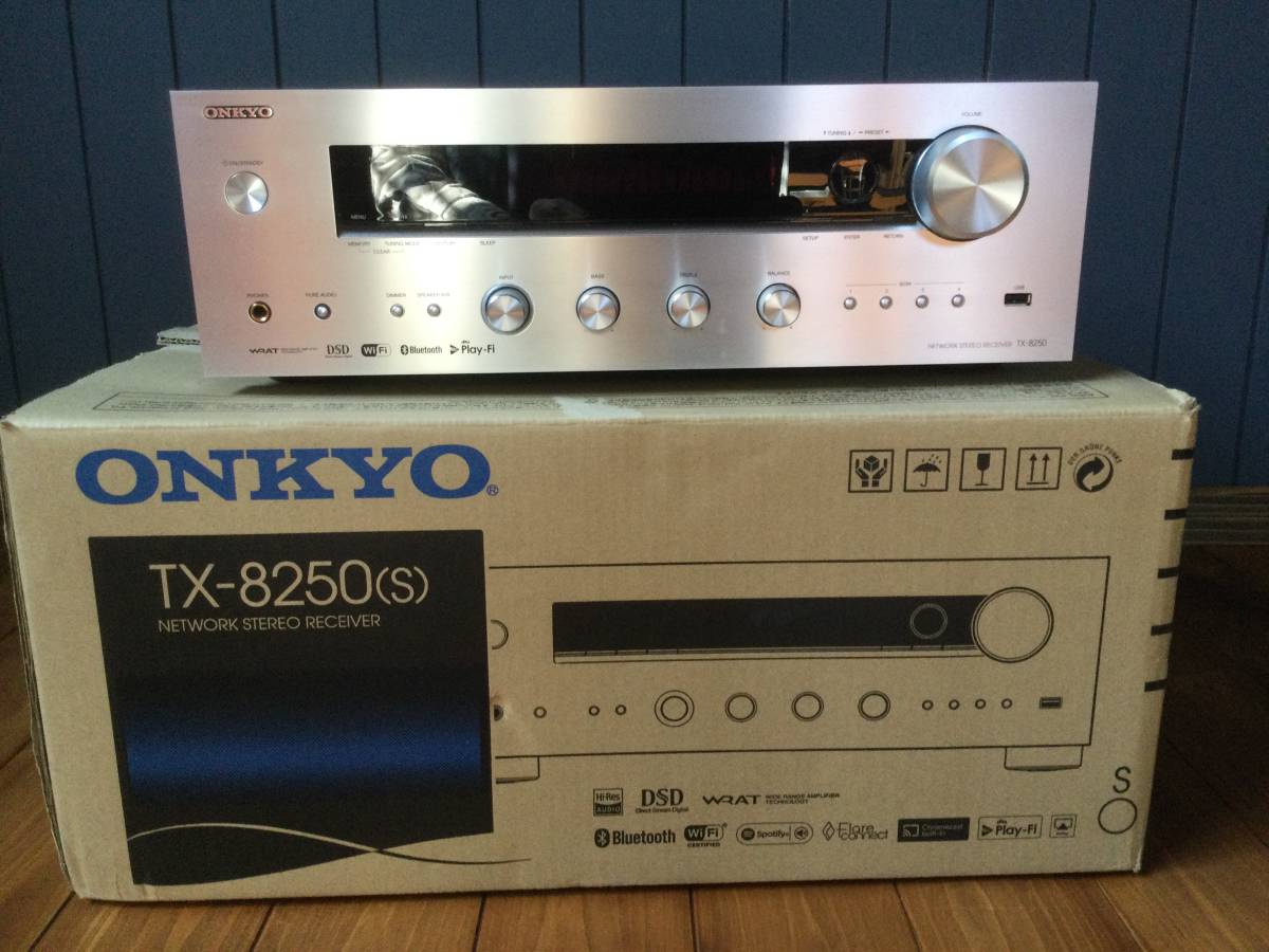 販売購入 ONKYO TX-8250 ネットワークレシーバー 家電・スマホ・カメラ