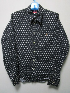 A BATHING APE soldier pattern * long sleeve shirt *L* black | black ( Bay sing Ape long sleeve button shirt .. total pattern long sleeve shirt BAPE)