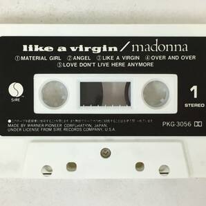 ■□Q470 MADONNA マドンナ LIKE A VIRGIN ライク・ア・ヴァージン カセットテープ□■の画像6