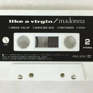 ■□Q470 MADONNA マドンナ LIKE A VIRGIN ライク・ア・ヴァージン カセットテープ□■の画像7