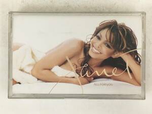 ■□Q486 JANET JACKSON ジャネット・ジャクソン ALL FOR YOU オール・フォー・ユー カセットテープ□■