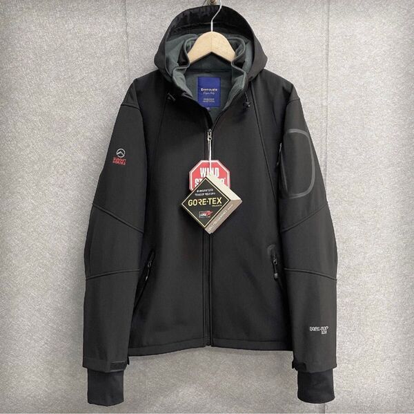 未使用品GORE-TEX/マウンテンパーカ定価9万Emmauela・イタリア・ミラノ防風 防水 ジャケット アウター XL/50