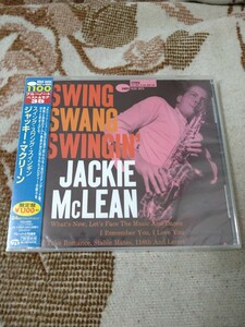 【非売品・未開封／国内盤】☆ジャッキー・マクリーン／スイング・スワング・スインギン☆★BLUE NOTE ブルー・ノート【CD多数セール中…】