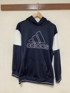 i1190 adidas Adidas pull over jersey Parker lady's OT navy Logo print AEROREADY