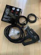 ★通電確認済み★KAETSU ホットメルトグルーガン TR-シリーズ TR-80LCD（圧縮エアー式グルーガン400Ｗ）_画像1