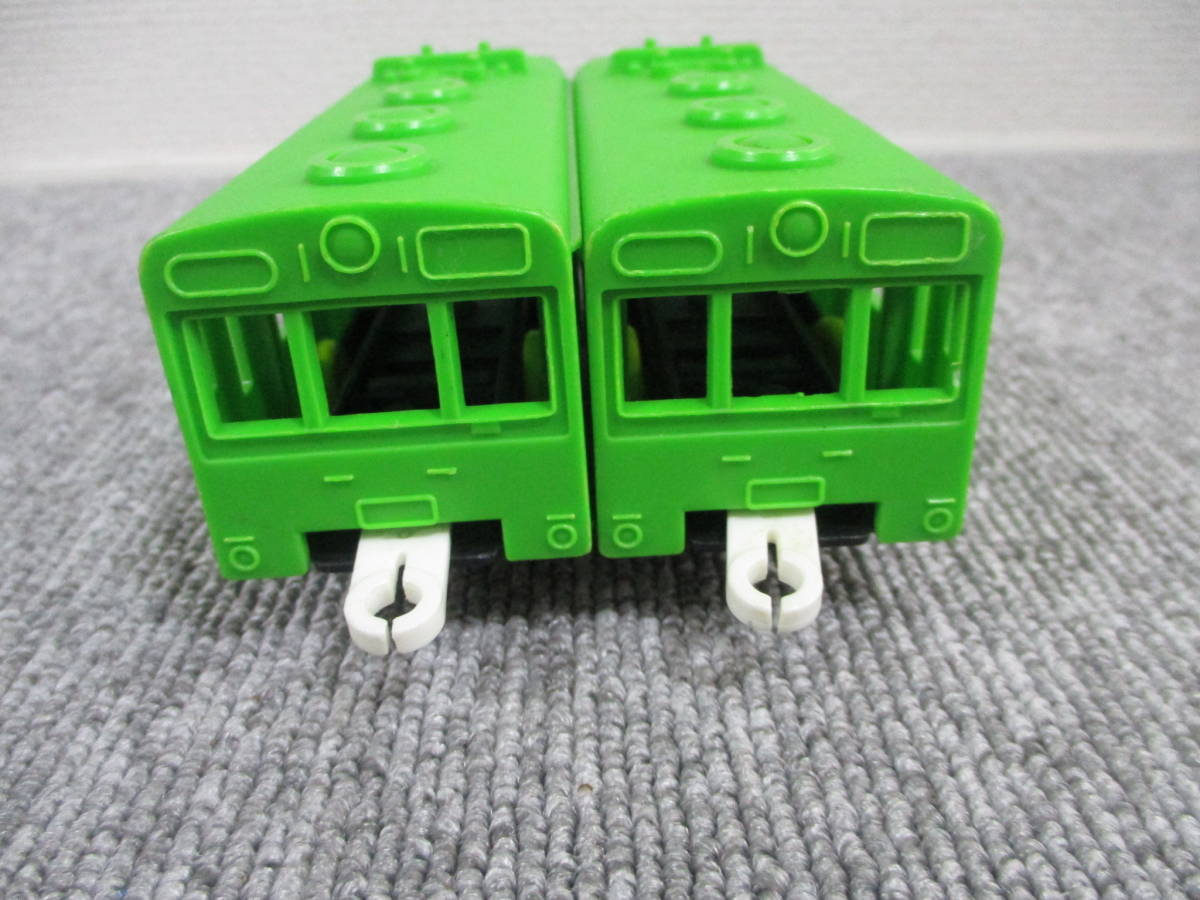 超安い品質 復活!電動プラ電車トリオ プラレール 103系3色セット TOMY