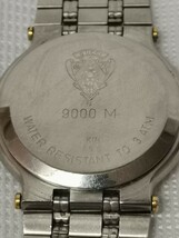 中古GUCCI 9000M SSxGP クォーツ　シャンパン文字盤　動作中 708662_画像7