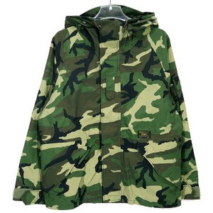 WTAPS ダブルタップス 15AW ECWCS 01/JACKET. NYLON.TAFFETA.TETRATEX エクワックス ナイロン ジャケット ウッドランド アウター 迷彩 YX