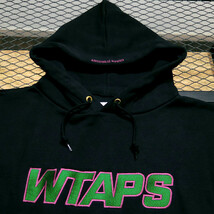 WTAPS ダブルタップス 20AW DRIFTERS/HOODED/COPO 202ATDT-CSM20 ドリフターズ フーデッド フーディー パーカー ブラック YX_画像3