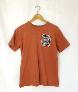 JOE McCOY ジョーマッコイ BALL PARK バックプリントショートスリーブTシャツ 半袖Tシャツ サイズ：42 カラー：オレンジ