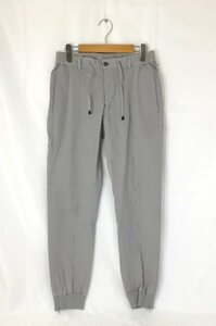 giab's ARCHIVIOjabsaruki vi o hem Zip stretch jogger pants 18S DEL SARTO size :44 color : beige 