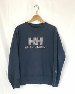 H/H HELLY HANSEN ヘリーハンセン ロゴプリントスウェット H/H 33682 サイズ：M カラー：ネイビー