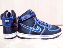 NIKE ナイキ VANDAL HIGH (GS BOYS) バンダルハイ グレードスクールボーイズ 黒紫金 ブラック パープル ゴールド ユースサイズ US6.5Y_画像4