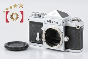 【中古】Nikon ニコン F アイレベル 前期 シルバー フィルム一眼レフカメラ 2023.2月 オーバーホール済み