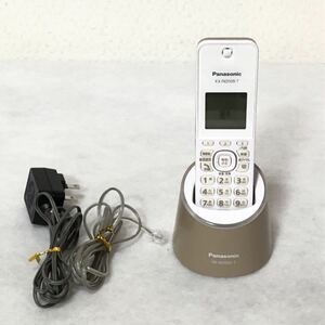 ●パナソニック Panasonic コードレス 電話機 KX-FKD509-T 充電器 VE-GDS02-T パナソニック 電話機 通電確認済 2-18 