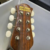 64⑦50303-③ SUZUKI MANDOLIN MOdel90 鈴木 マンドリン キズ 汚れ あります！_画像2