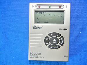  free shipping Belcat/ bell cat guitar tuner #BC2000# guitar base / violin electrification verification only junk treatment 